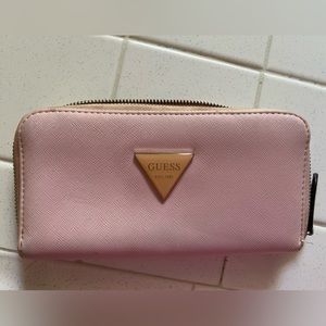 Guess wallet, used pink has a few used spots